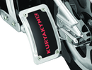 Kuryakyn Lighted Curved Vertical Side Mount License Plate Holder Part 9251