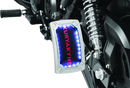 Kuryakyn Nova Curved Vertical Mount Side License Plate Holder Chrome Part