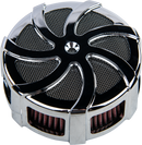 Kruel Air Cleaner Kit Chrome