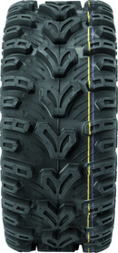 QuadBoss QBT448 Utility Tire - 25x10-12 6-Ply for Multi-Purpose Off-Road Use