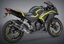 Yoshimura Exhaust Race R 77 Slip-On SS CF for Honda CBR300R and CB300F