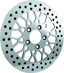 Bikers Choice 84-17 Front Mesh Brake Rotor for Harley-Davidson Big Twin and Sportster Models