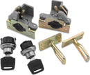 QuadBoss Locks for 15-7049 Cargo Box - Replacement Lock Set for Secure PowerSports Storage