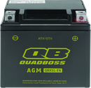 QuadBoss Maintenance-Free AGM Battery QBX5L-FA for Honda TRX and TRX90 Models
