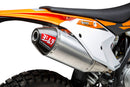 Yoshimura RS-4 Header/Canister/End Cap Exhaust Slip-On for KTM and Husqvarna 450 Models