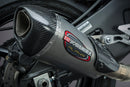 Yoshimura RS-12 ADV Street Alpha T Slip-On Exhaust System with Matte Carbon Fiber End Cap for Yamaha MT-10 and FZ-10