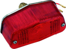 Bikers Choice Small Custom Lucas Style Tail Light – Universal 12 Volt Chrome-Plate Taillight for Harley Davidson & Custom Bikes