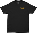 DBK Goldwings Tee Black XL - 6 oz 100% Cotton T-Shirt