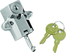Kuryakyn Universal Helmet Lock for 7/8 inch to 1-1/4 inch Mounts in Chrome
