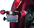 Kuryakyn Deep Dish Bezels with Red Lenses for Honda VTX1800 Models and Kawasaki Cruisers