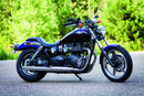 Kuryakyn ISO Grips for Triumph and Honda Motorcycles - Black, Part 6337