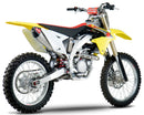 Yoshimura RS-4 Header/Canister/End Cap Exhaust Slip-On for Suzuki RM-Z450 (2008-2017)