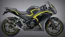 Yoshimura Exhaust Race R 77 Slip-On SS CF for Honda CBR300R and CB300F