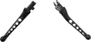 5 Hole Lever Set Black Big Twin 07 Up