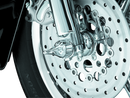 Kuryakyn Roman Axle Caps Chrome for Harley-Davidson – Stylish Custom Front End Accent