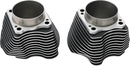 Big Bore Cylinder M8 124 Black W/Machined Fins  Pr