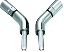 Kuryakyn Mirror Stem 3-inch Outward Extenders Chrome – Powersports Motorcycle Mirror Enhancer Part 1444