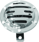 Bikers Choice Chrome or Black 12V Universal Horn - 2.5 or 4 Inch Diameter
