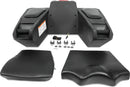 QuadBoss Traveler Trunk for Powersports Vehicles with Lockable Storage and Brake Light