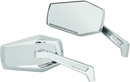 Kuryakyn Hex Mirrors Chrome - Part 5918 for Powersports Vehicles