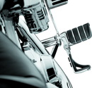 Kuryakyn Switchblade Pegs with Male Mount Adapter Chrome – Ideal Forward Control or Cruise Pegs for Motorcycles