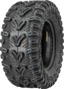 QuadBoss QBT448 Utility Tire - 24x10-12 6-Ply Heavy-Duty Off-Road Tire for Powersports Vehicles