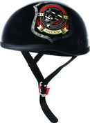 Bikers Choice Skid Lids Freedom Original Helmet - 2XL, Low-Profile Contoured Design with D.O.T. Certification