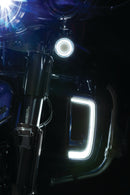 Kuryakyn Tracer LED Front Turn Signal Insert for Harley Davidson FLHX and FLTR Models