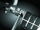 Kuryakyn 1-1/4 Inch Stirrup Heel Rest Extenders Chrome for Harley-Davidson
