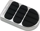 Kuryakyn ISO Standard Brake Pedal Pad Chrome for Harley Davidson Softail and Springer Models