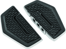 Kuryakyn Hex Folding Mini Board Without Adapter Chrome - Powersports Foot Pegs and Floorboards