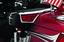 Kuryakyn LED Passenger Armrest Trim with Turn Signal for 2006-2017 Honda Gold Wing GL1800, Chrome Part 3240