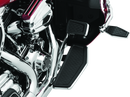 Kuryakyn Hex Pegs with Adapters Chrome – Durable Aluminum Motorcycle Foot Pegs for H-D Models