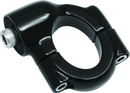 Kuryakyn Side Mount License Plate Holder Clamp for Harley-Davidson Softail Models - Gloss Black Part