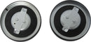 Cam Style Gas Cap Set Black