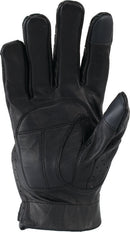 Kuryakyn River Road Tucson Perforated Leather Gloves - Small, Black