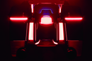 Kuryakyn Tracer LED Inserts for Saddlebag Supports Chrome – Compatible with Harley Davidson Touring Models