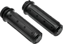 Kuryakyn Heavy Industry Grips Dual Cable Black – Durable Vibration-Dampening Powersports Handlebar Grips
