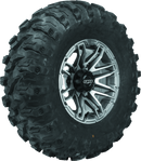 QuadBoss Stryker 14x7 Powersports Wheel - 4/156 Bolt Pattern, 4+3 Offset