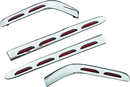 Kuryakyn LED Saddlebag Molding Set for Honda GL1800 Gold Wing (2001-2010)