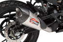 Yoshimura 16370BP520 Street At2 Works Slip-On Exhaust for 2020 KTM 390 Adventure