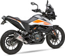 Yoshimura 16370BP520 Street At2 Works Slip-On Exhaust for 2020 KTM 390 Adventure