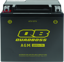 QuadBoss Maintenance-Free AGM Battery QBX14-FA for Yamaha YFM660R and Honda TRX300 Fourtrax