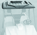 QuadBoss 2-Piece Roof - 55 Inches for Powersports Vehicles