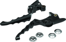 Kuryakyn Zombie Levers for Harley-Davidson – Black or Chrome Aluminum Motorcycle Clutch and Brake Levers Part 6745
