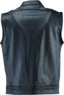 Kuryakyn Leather by River Road Vandal Club Vest in Black – Small