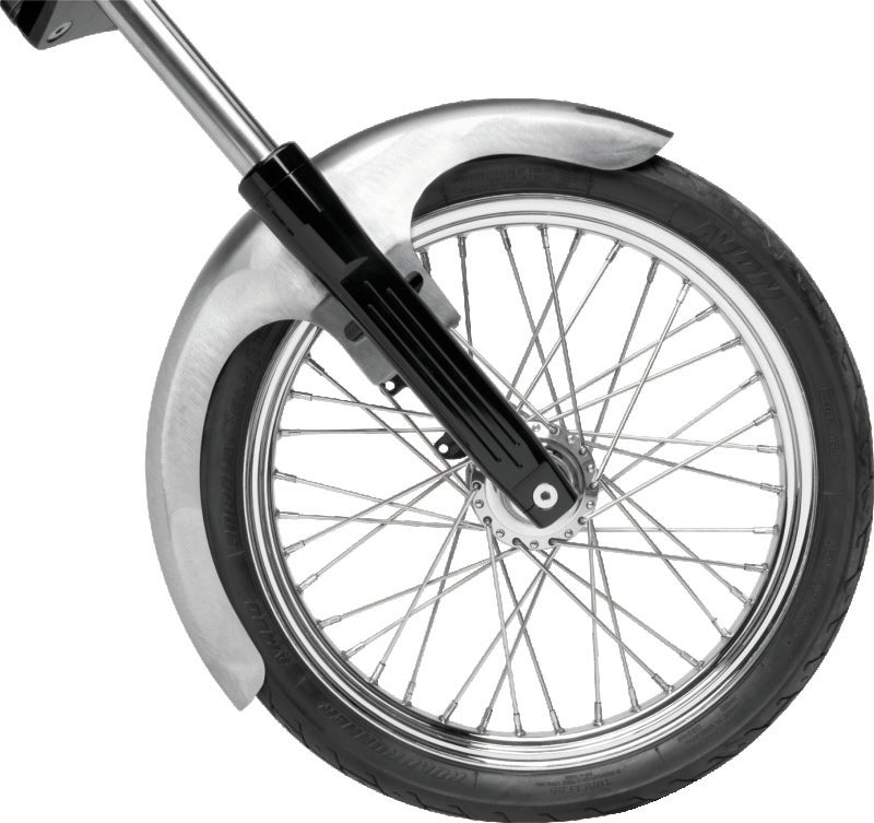 Bikers Choice Outlaw Raw Front Fender for 21-Inch Wide Glide Wheels ...