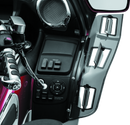 Kuryakyn Dragon Wings for 2001-2017 Honda GL1800 Gold Wing Models – Smoke Finish Adjustable Airflow Deflectors