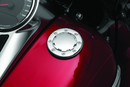 Kuryakyn Vented Flush Mount Gas Cap Chrome for Harley Davidson Touring Models