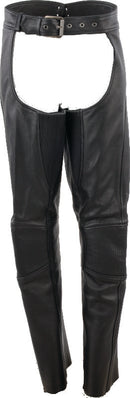 Kuryakyn River Road Sierra Leather Chaps for Women - Large, Traditional Style with Modern Features